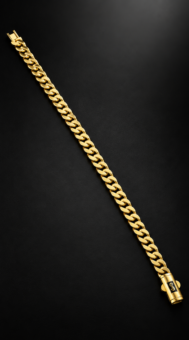 14K Cuban Bracelet