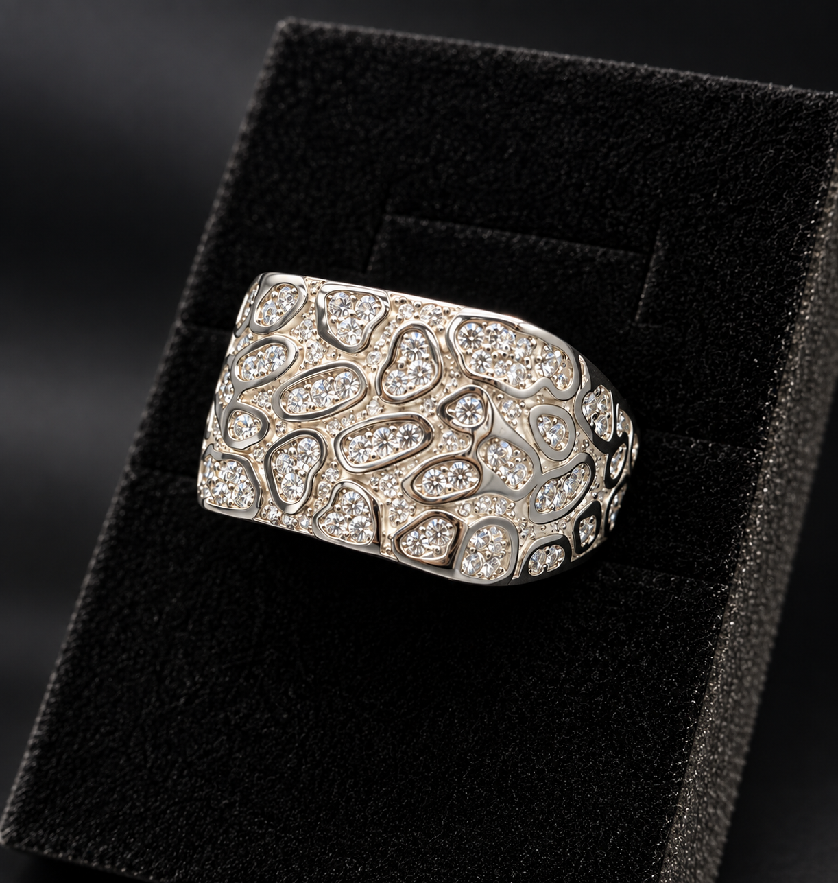 925 Silver Nugget Ring